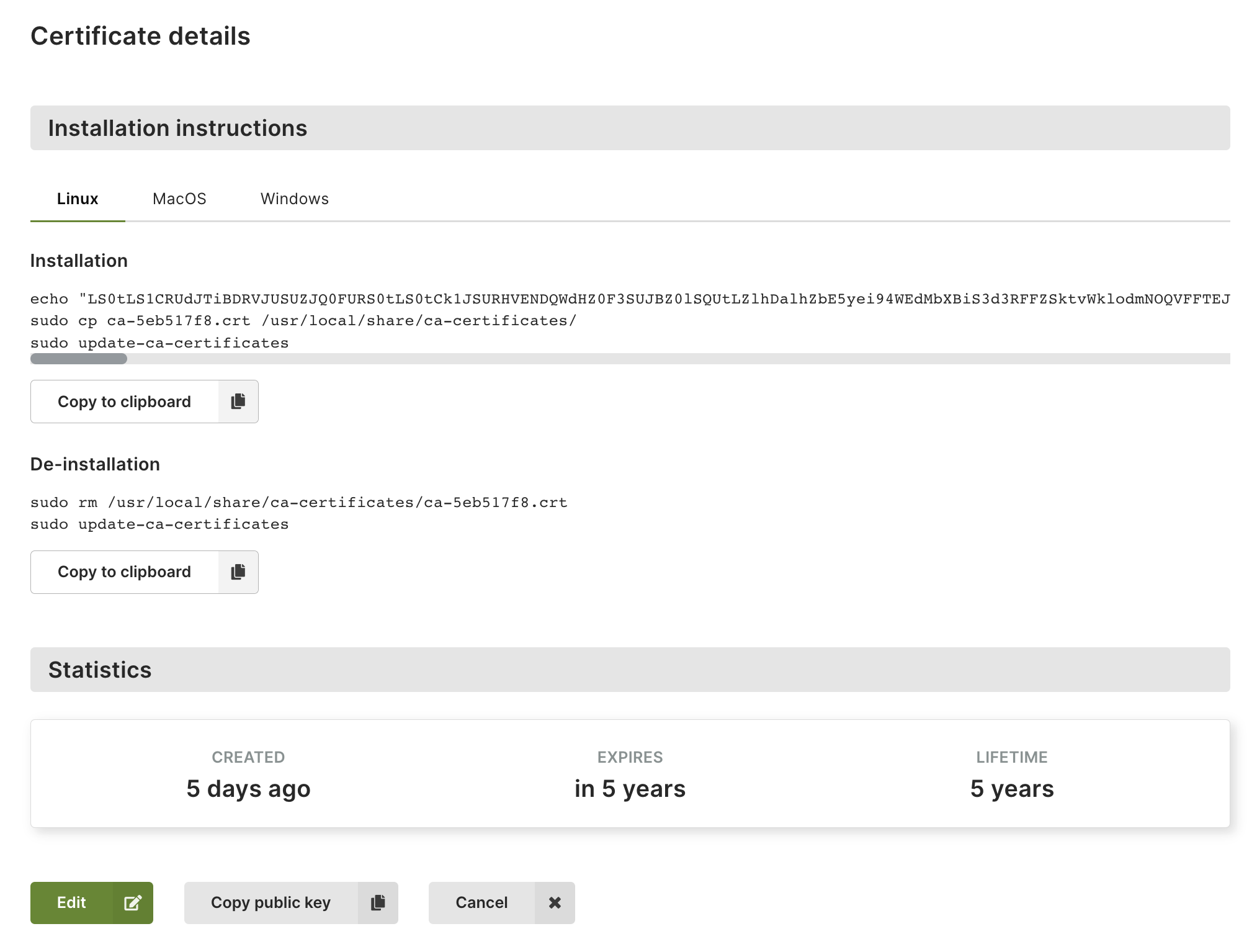 ArangoGraph Certificate Install Instructions