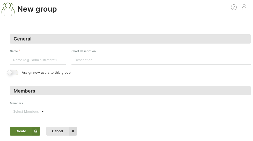 ArangoGraph New Group