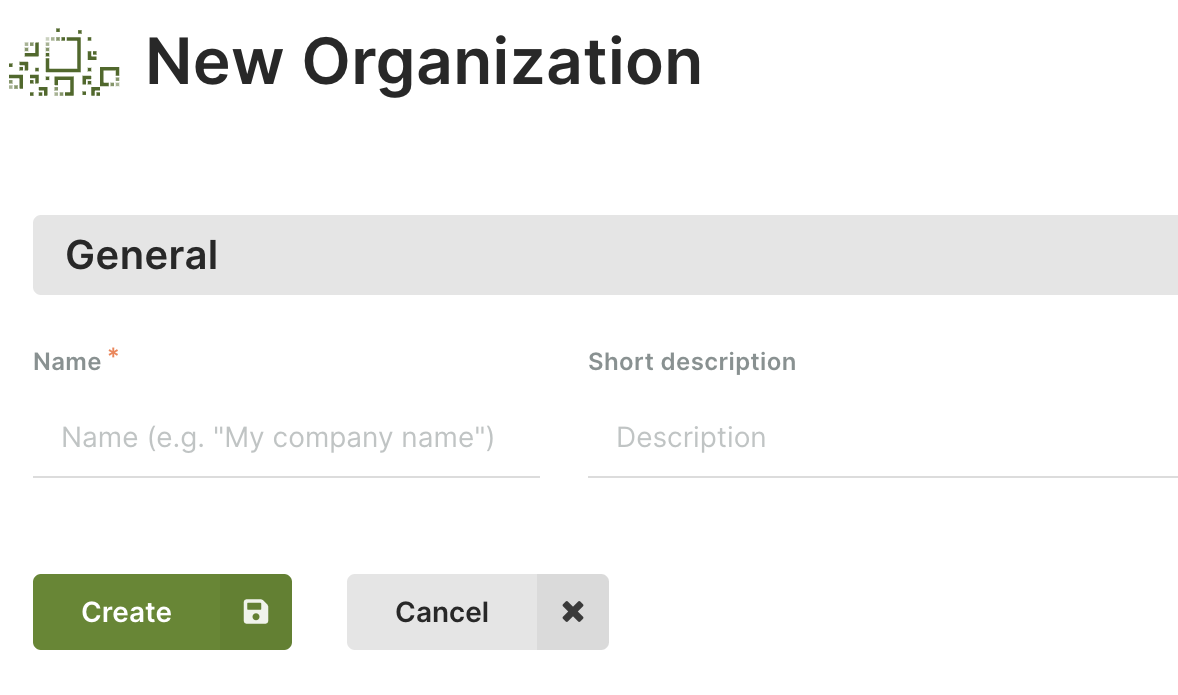 ArangoGraph New Organization